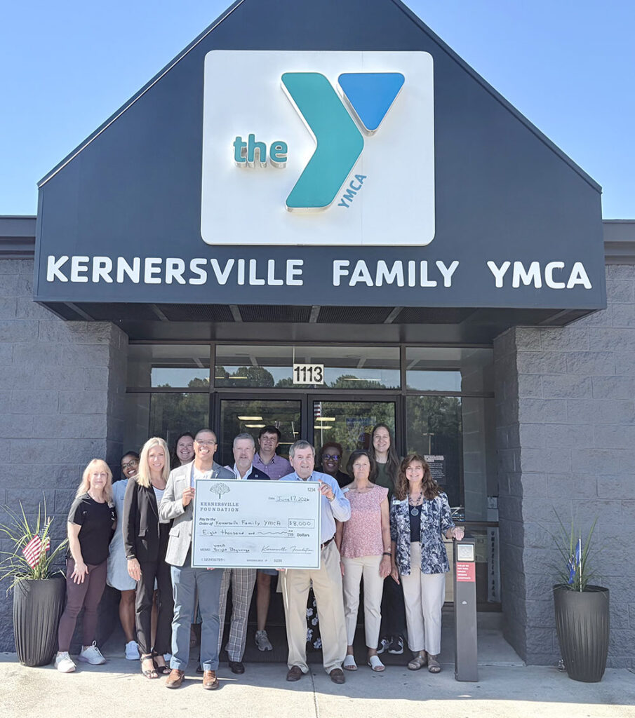 YMCA Check presentation